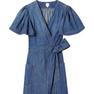 La Vie by Rebecca Taylor  denim wrap dress